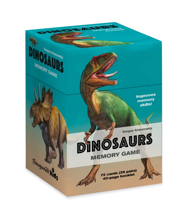 Pomegranate Sergey Krasovskiy Dinosaurs huskespil 72 kort