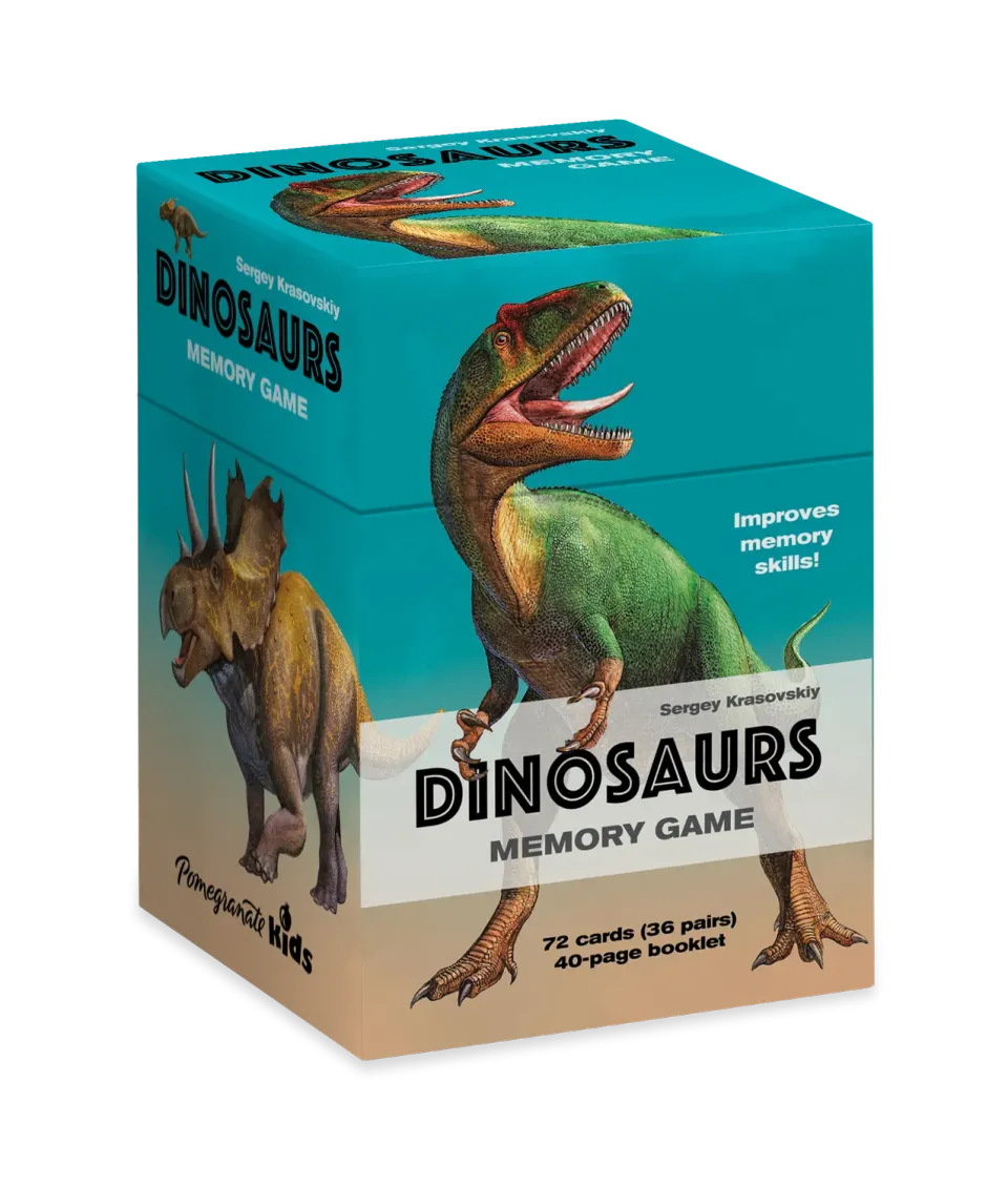 Pomegranate Sergey Krasovskiy Dinosaurs huskespil 72 kort