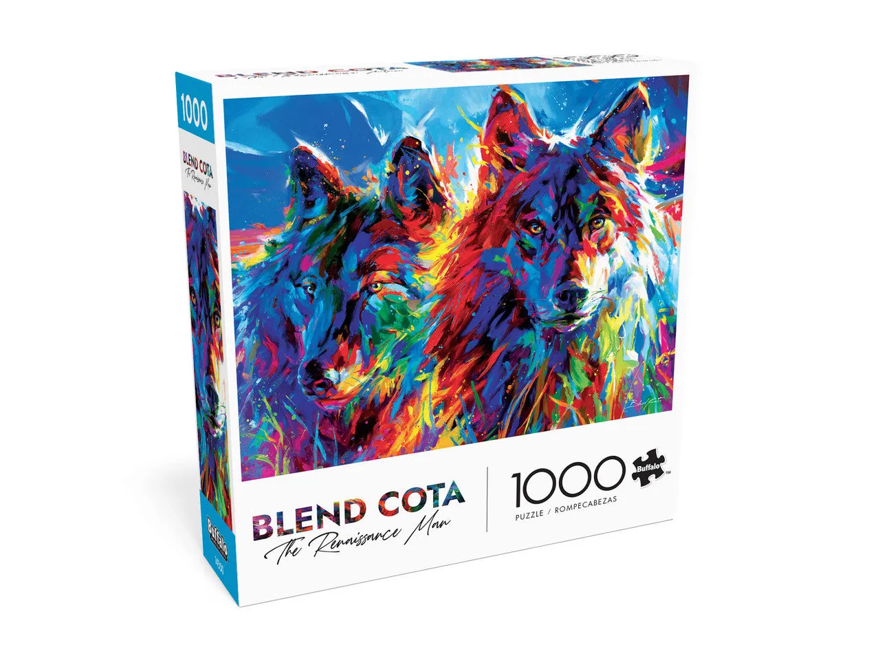 Buffalo Games Blend Cota Wolves True Love puslespil 1000 ulve