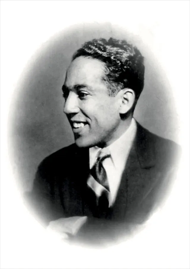 Pomegranate Langston Hughes postkort historie
