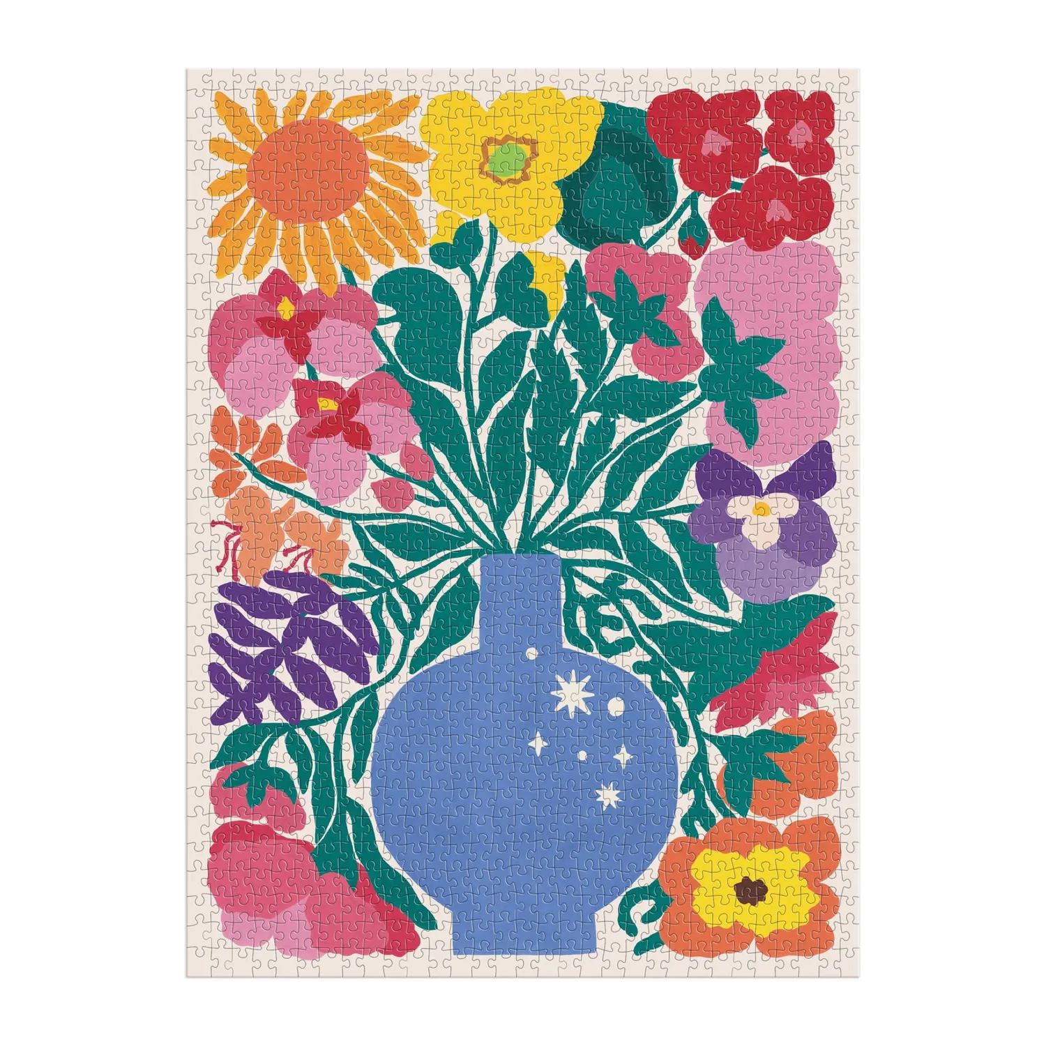 Galison Zodiac Flowers puslespil 1000 brikker blomster