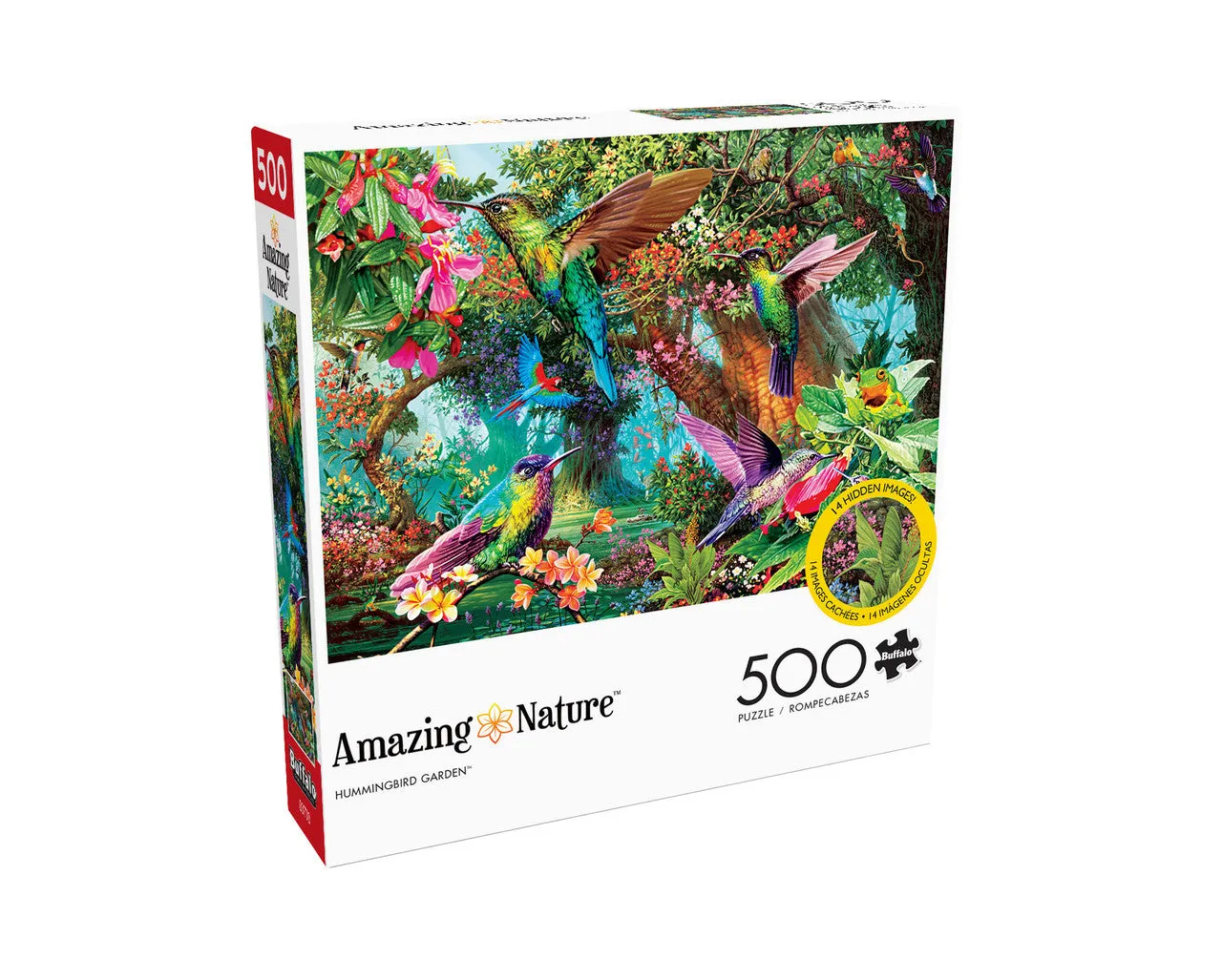 Buffalo Games Amazing Nature Hummingbird puslespil 500 brikker