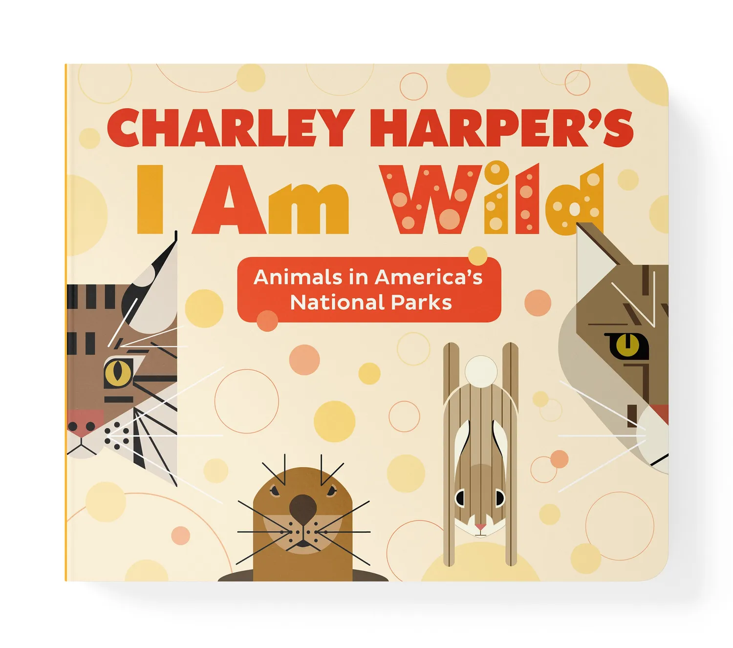 Pomegranate Charley Harper I Am Wild papbog dyr