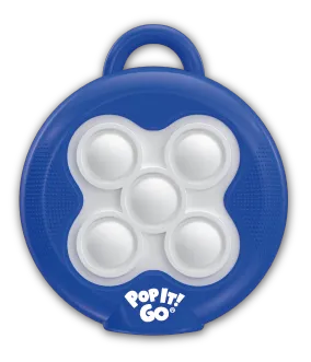 Buffalo Games Pop It Go fidgetspil med lys rejsevenlig
