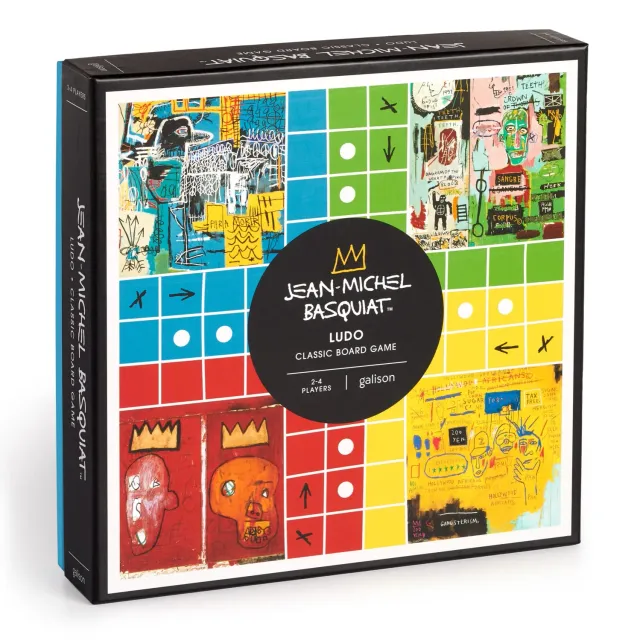 Good Puzzle Co. Basquiat Ludo Classic brætspil træbrikker
