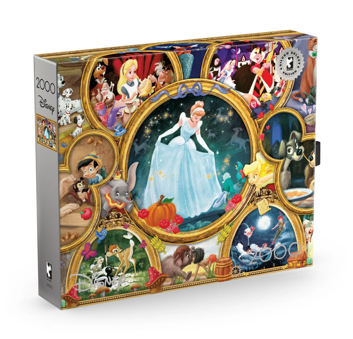 Buffalo Games Silver Select Disney Classic Collage puslespil 2000 brikker