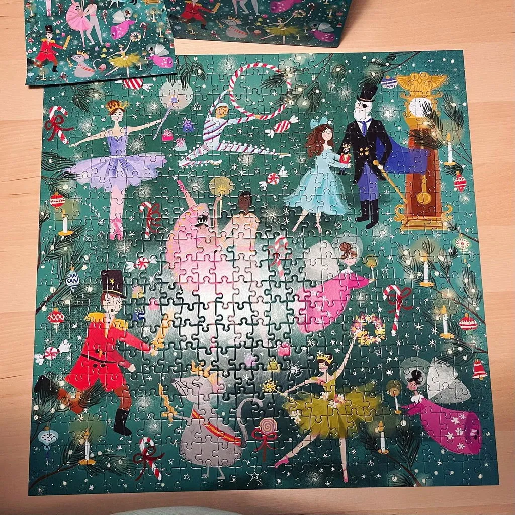 Good Puzzle Co. Enchanted Nutcracker puslespil 500 brikker jul