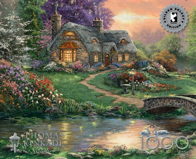 Ceaco Silver Select Sweetheart Retreat puslespil 1000 brikker romantisk