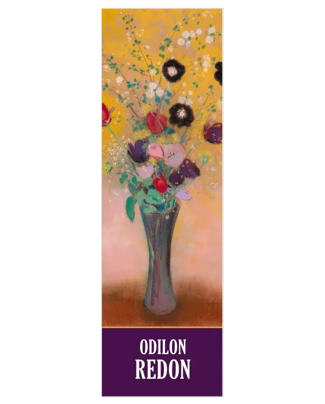Pomegranate Odilon Redon Vase of Flowers bogmærke blomst