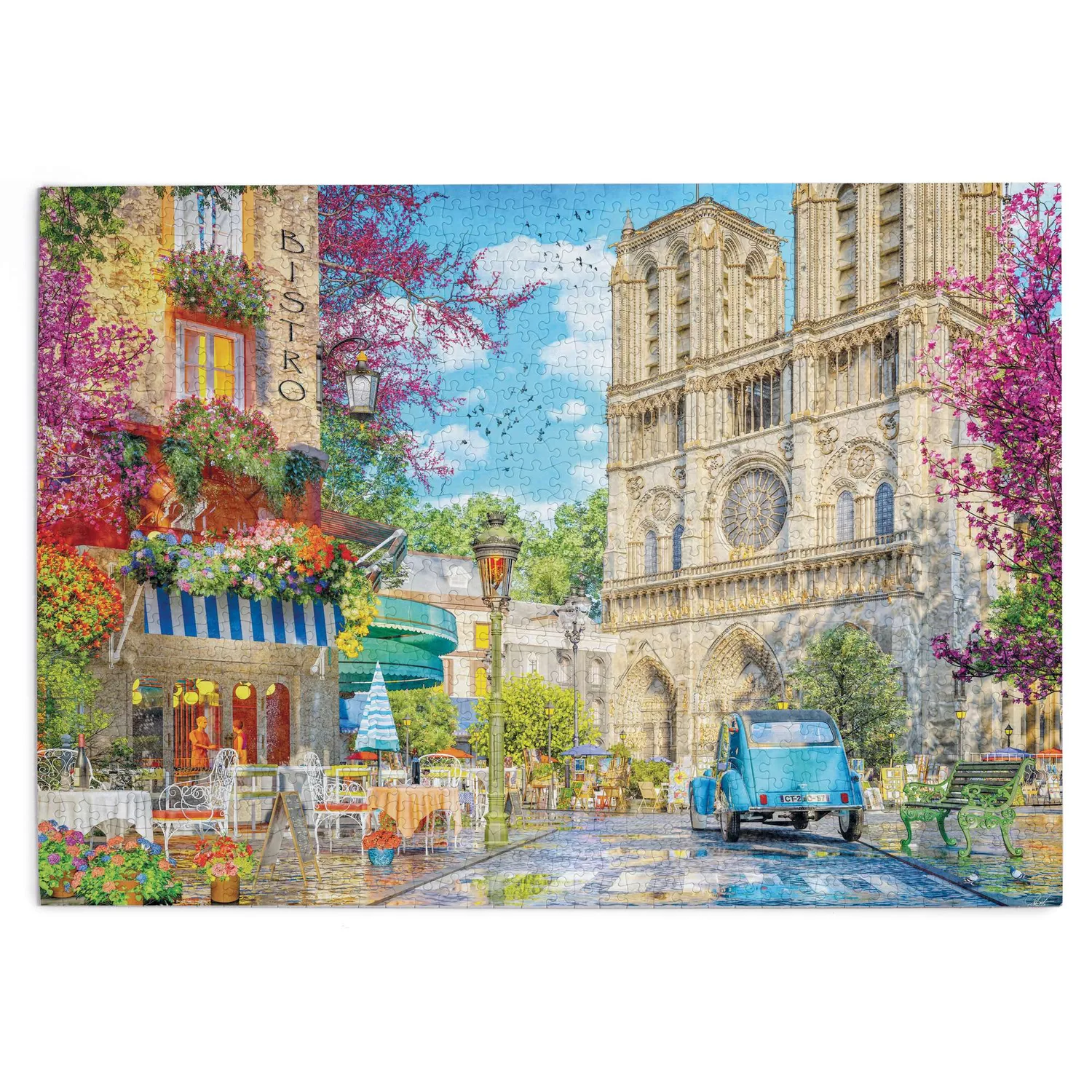 House of Puzzles Notre Dame Afternoon puslespil 1000 brikker