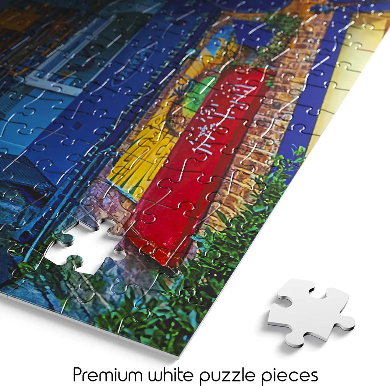 Buffalo Games blanc Bright London Streets puslespil 500 brikker