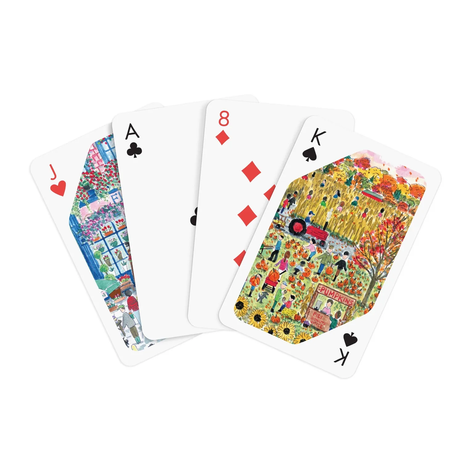 Good Puzzle Co. Michael Storrings Four Seasons spillekort 2 sæt