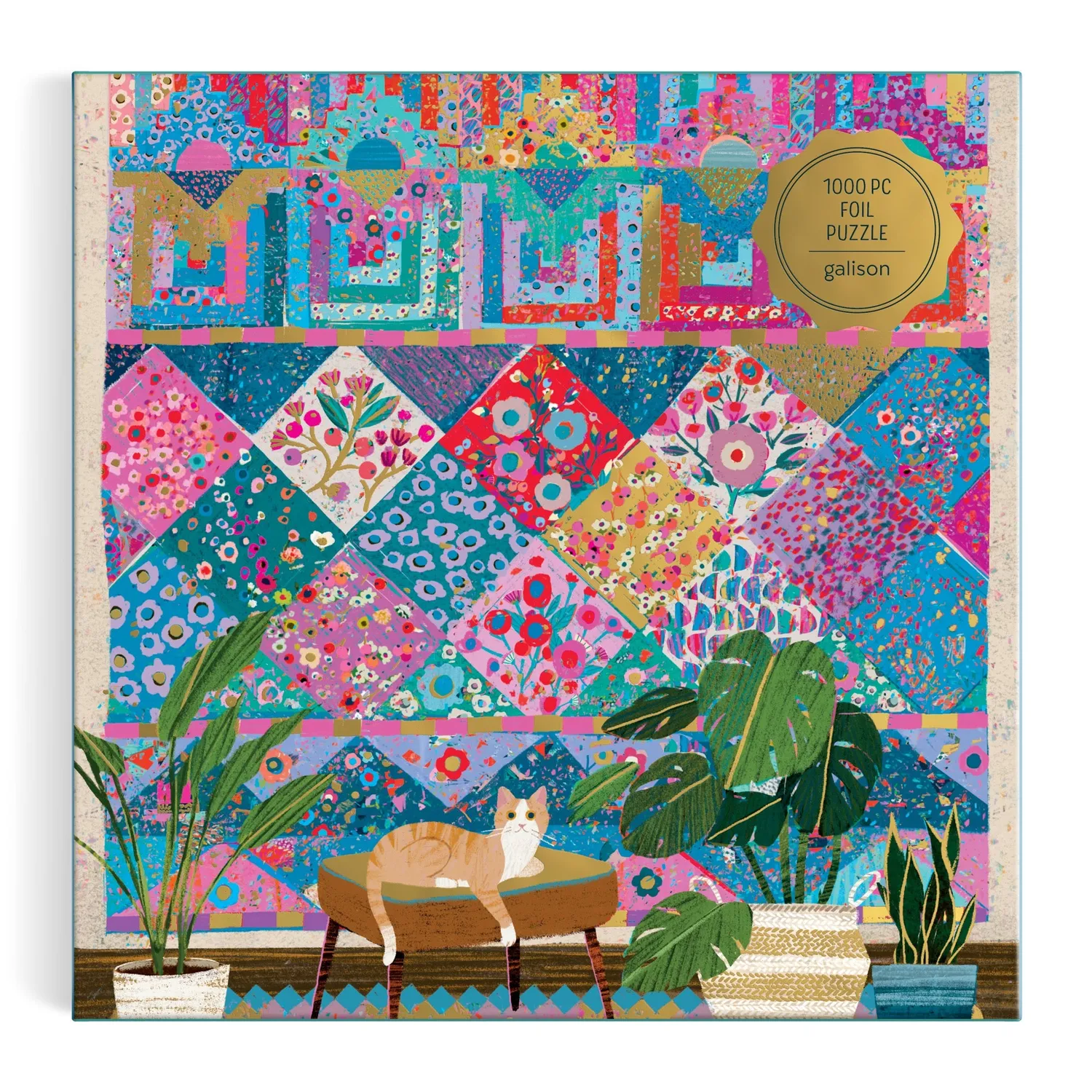 Good Puzzle Co. Quilter Corner puslespil 1000 brikker folie