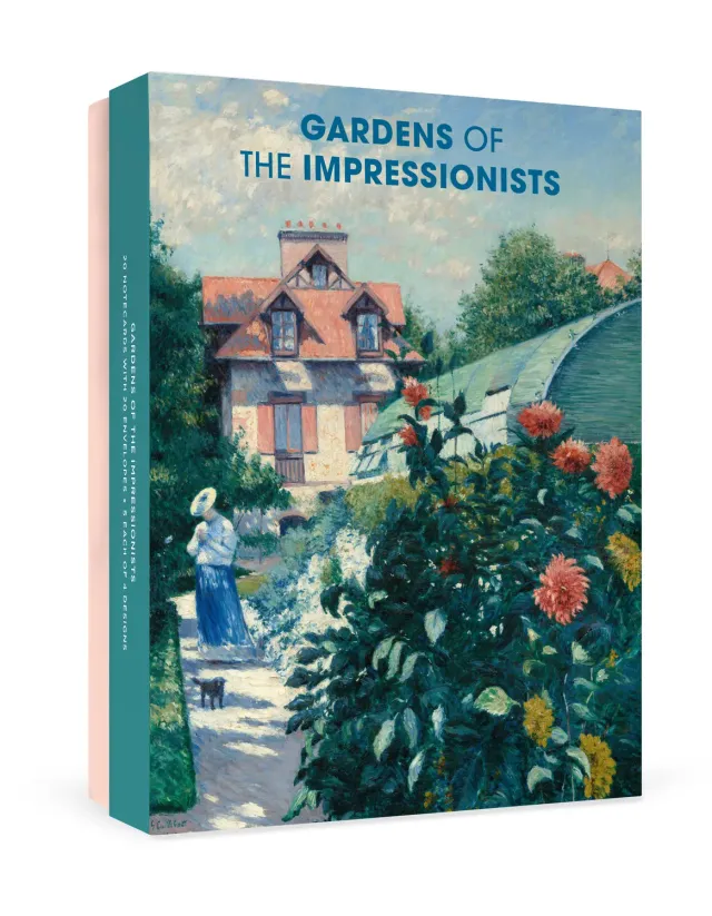 Gardens of the Impressionists brevkort 20 stk haver