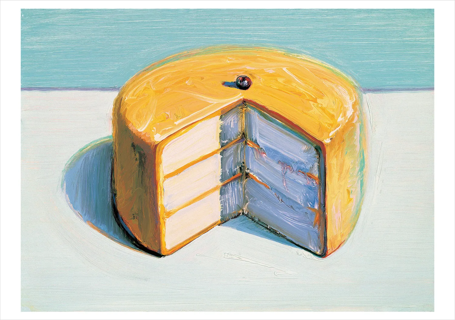 Pomegranate Wayne Thiebaud Cake kortæske kagemotiv