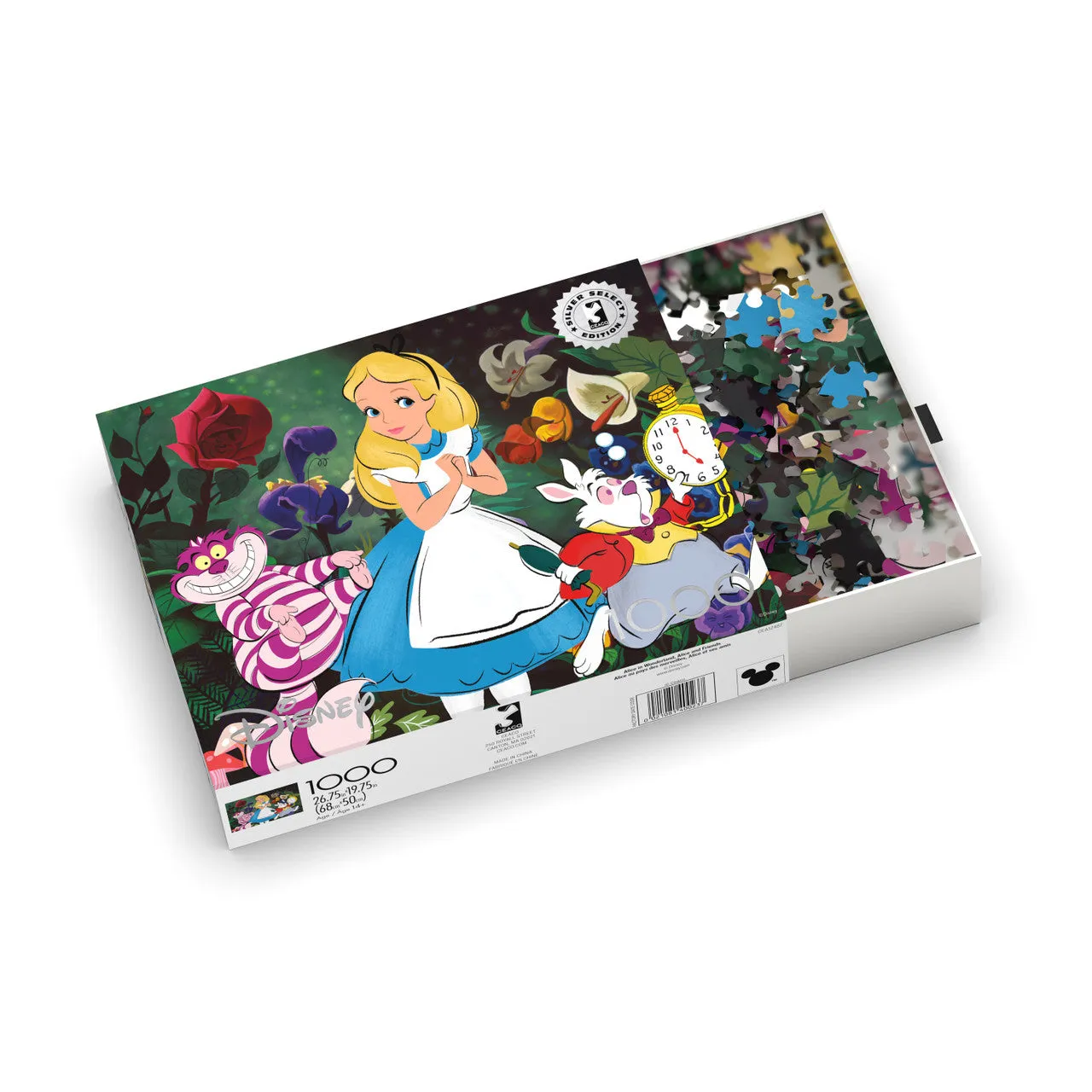Buffalo Games Silver Select Alice and Friends puslespil 1000 Disney