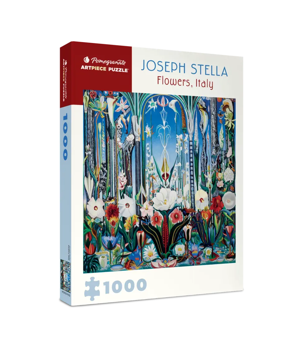 Pomegranate Joseph Stella Flowers Italy puslespil 1000 blomster