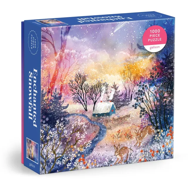 Good Puzzle Co. Enchanted Snowfall puslespil 1000 brikker vinter