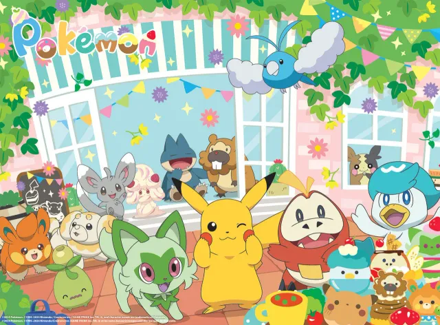 Buffalo Games Pokemon Happy Cafe puslespil 1000 brikker