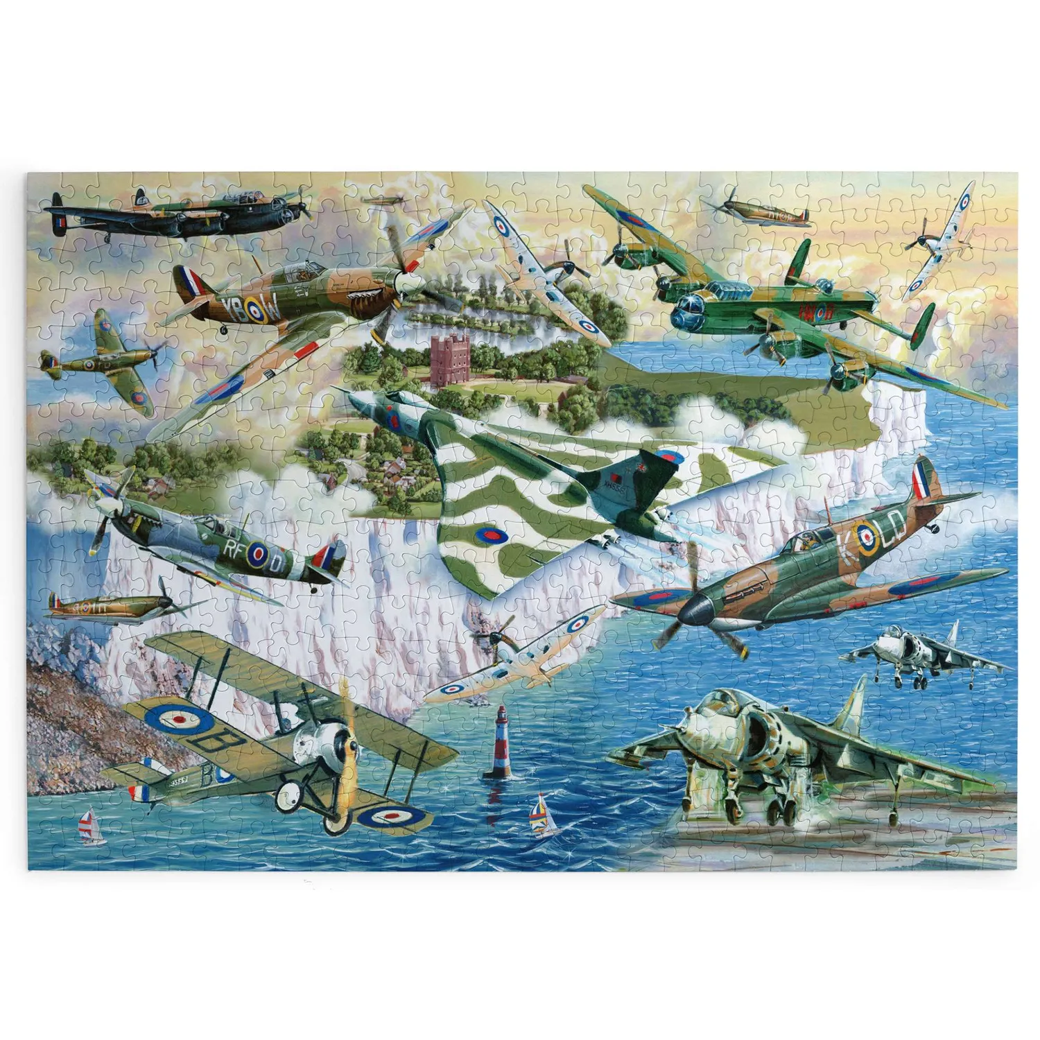 House of Puzzle Legends of the Skies puslespil 500 fly