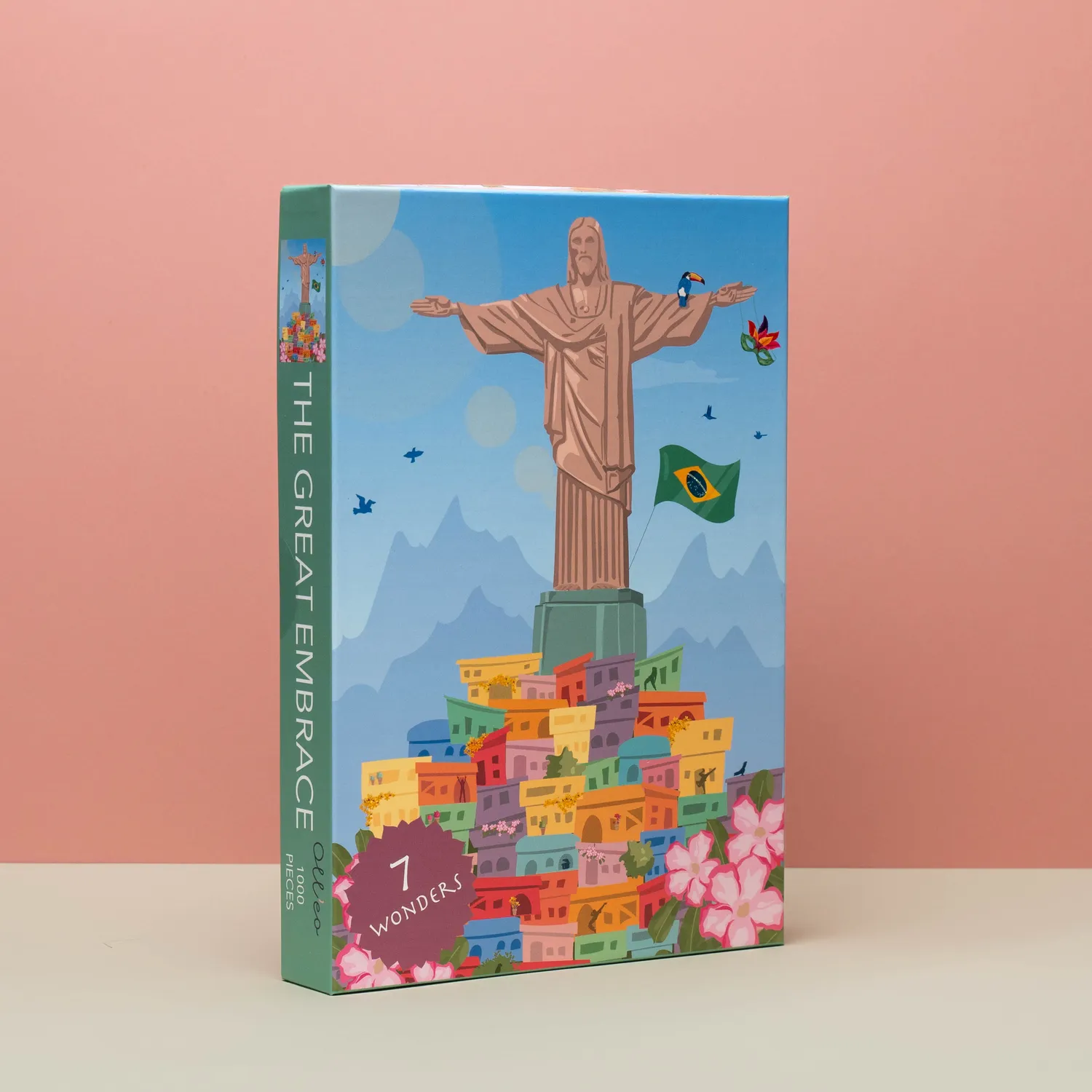 Olleo Christ the Redeemer puslespil 1000 brikker Rio