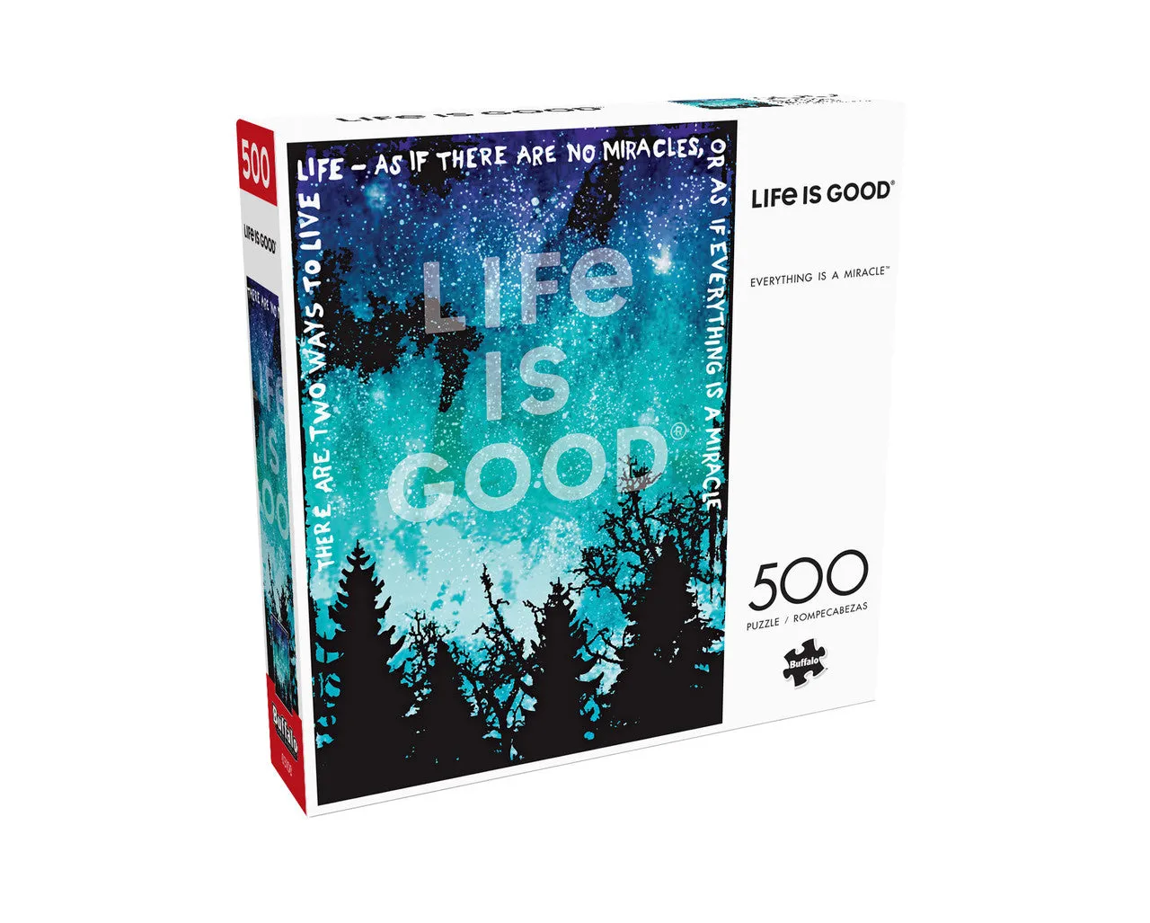 Buffalo Games Life is Good Miracle puslespil 500 brikker nathimmel
