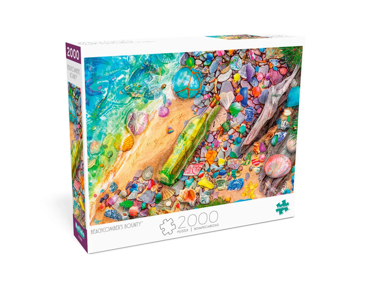 Buffalo Games Art of Play Beachcomber's Bounty puslespil 2000 brikker strand