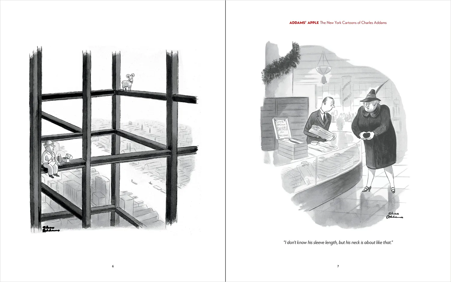 Pomegranate Addams Apple New York Cartoons bog Charles Addams