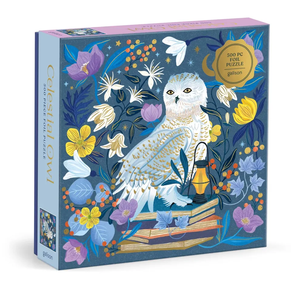 Good Puzzle Co. Celestial Owl puslespil 500 brikker folie