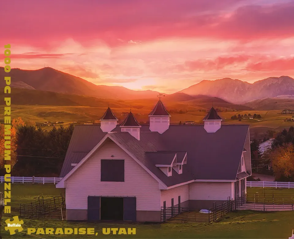 Buffalo Games Gold Paradise Utah puslespil 1000 brikker gaveæske