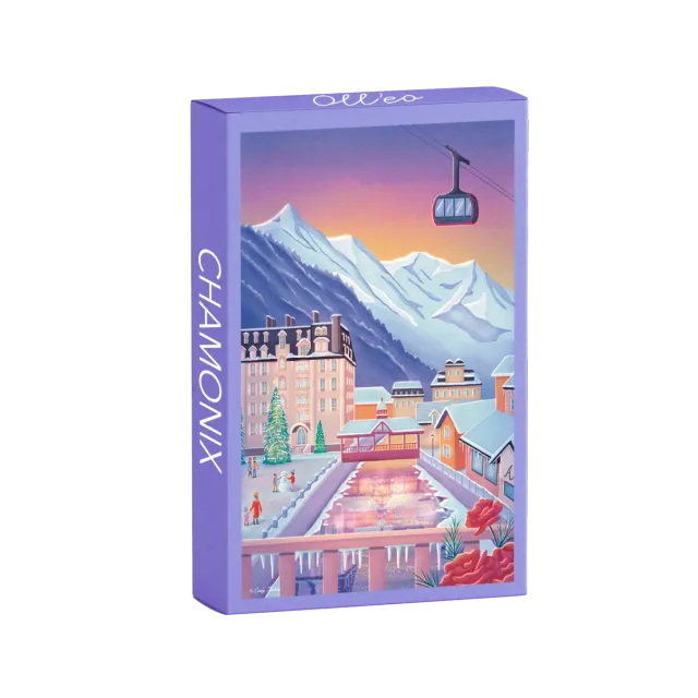Olleo Chamonix puslespil 99 brikker vinter