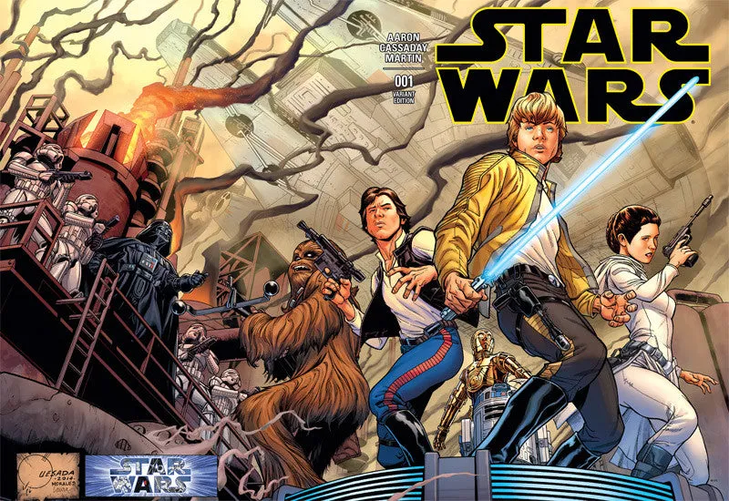 Buffalo Games Star Wars #1 Variant Cover puslespil 1500 brikker