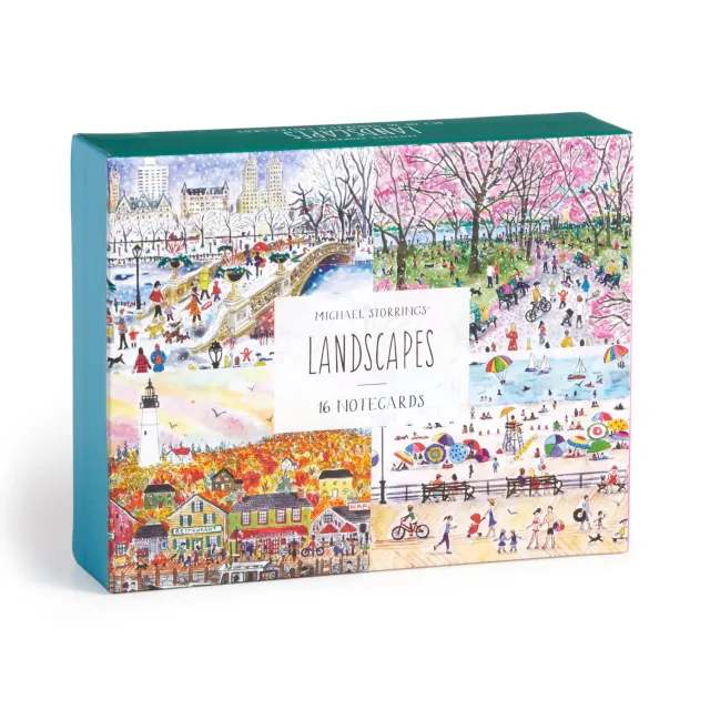Good Puzzle Co. Michael Storrings Landscapes kort 16 stk landskab