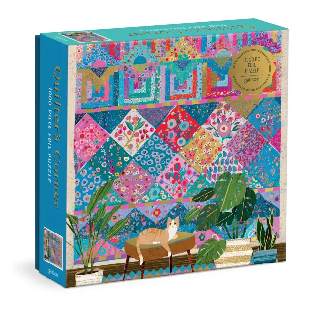 Good Puzzle Co. Quilter Corner puslespil 1000 brikker folie