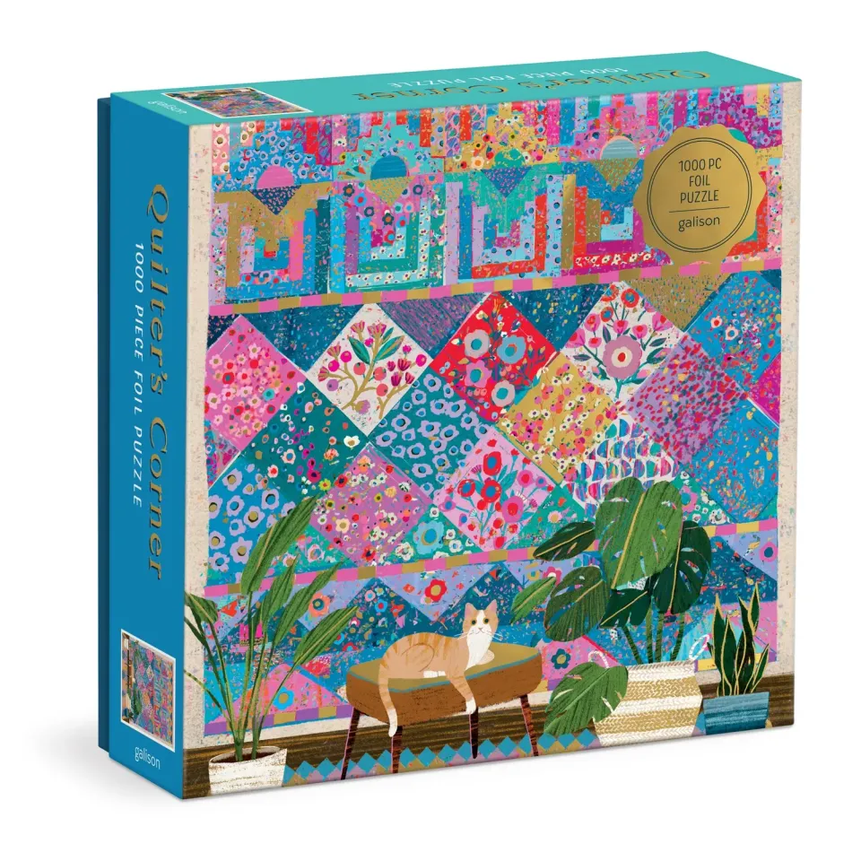 Good Puzzle Co. Quilter Corner puslespil 1000 brikker folie