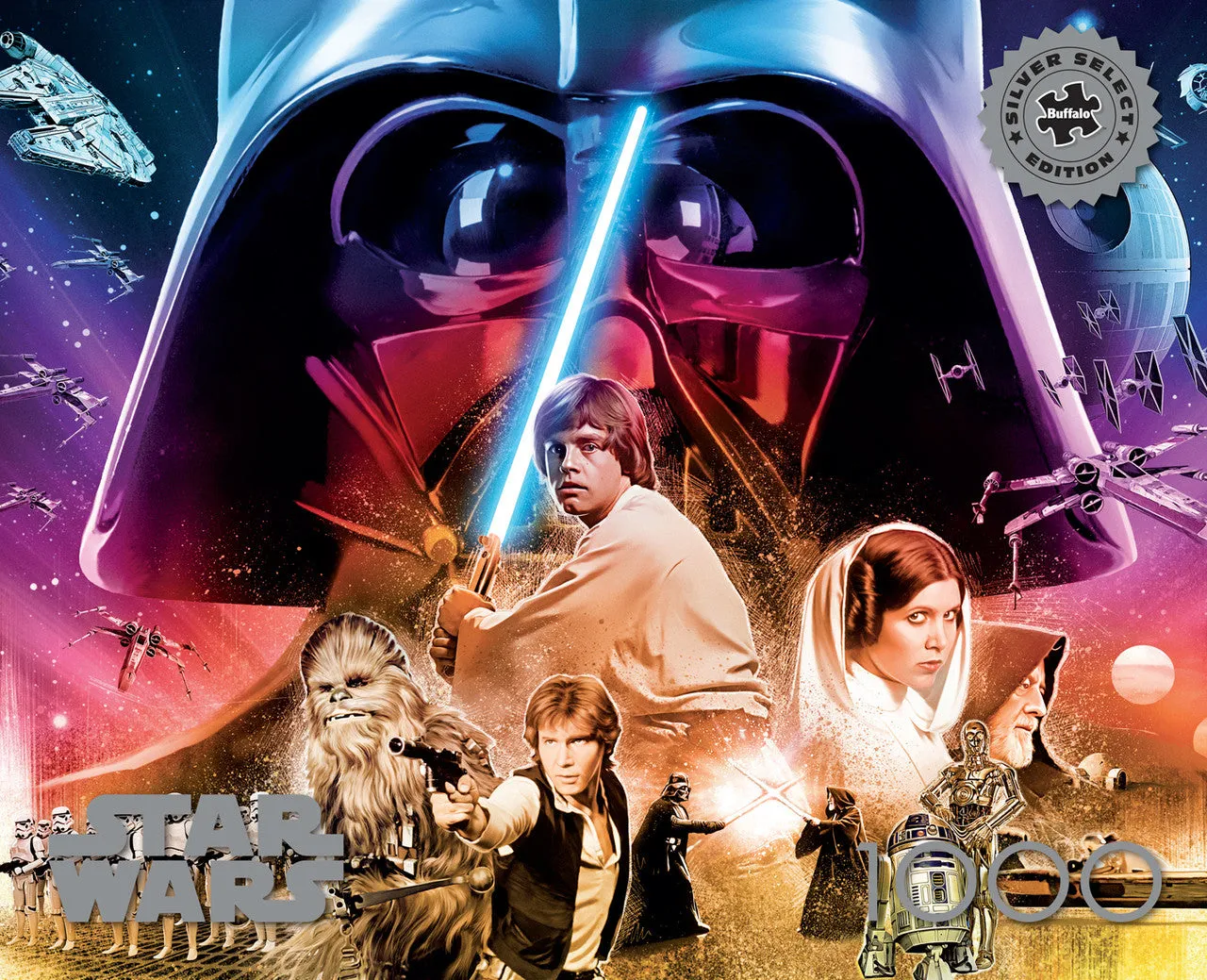 Buffalo Games Silver Select Star Wars Rebel’s Journey puslespil 1000 brikker