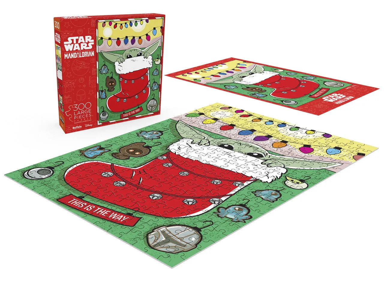 Buffalo Games Star Wars Tatooine Holiday puslespil 300 store