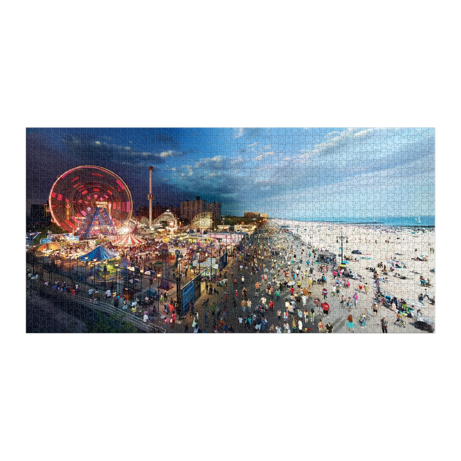 Good Puzzle Co. Day to Night Coney Island puslespil 1500 brikker
