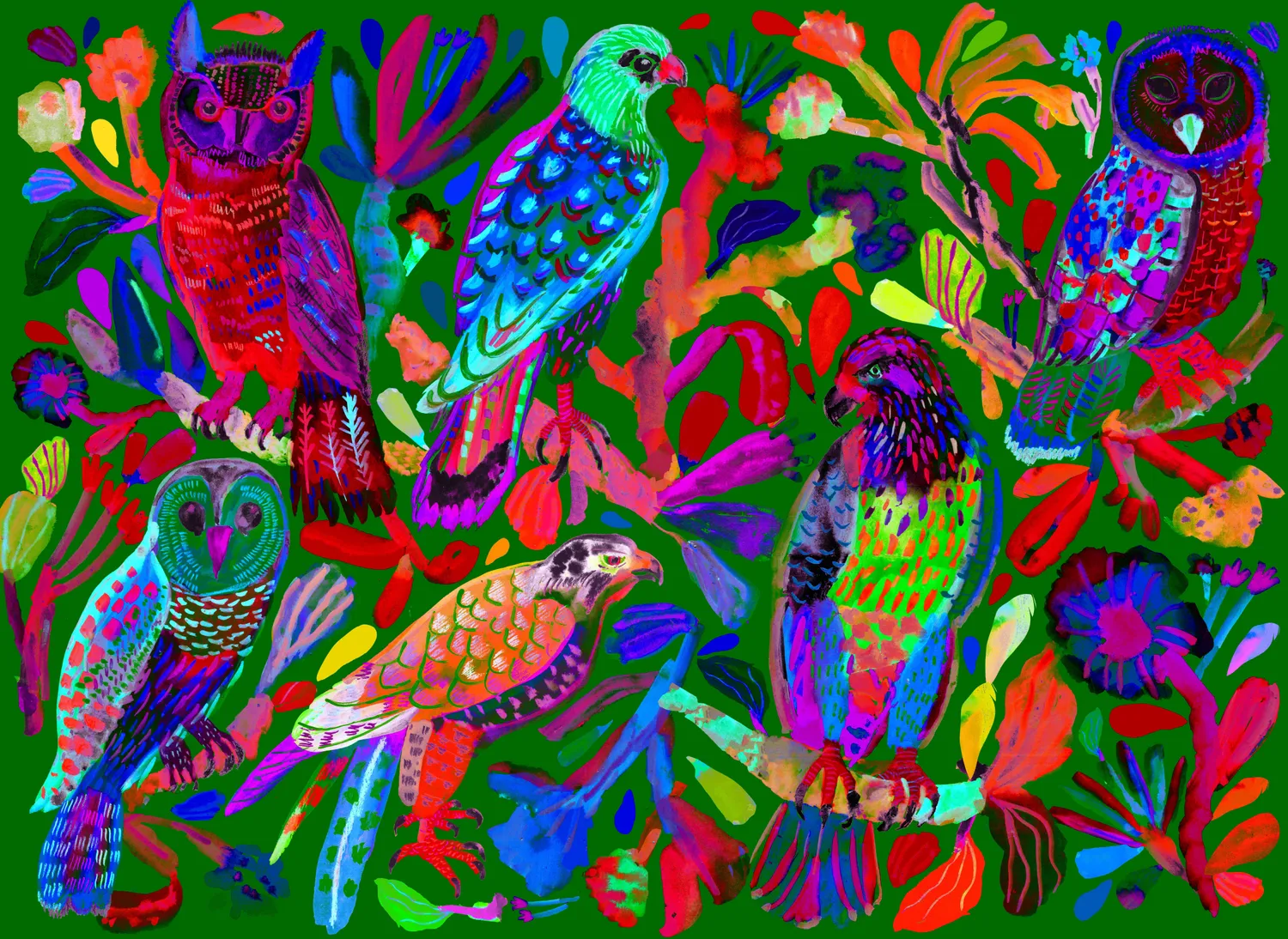 Elena Essex Birds of Prey 1000 brikker puslespil rovfugle