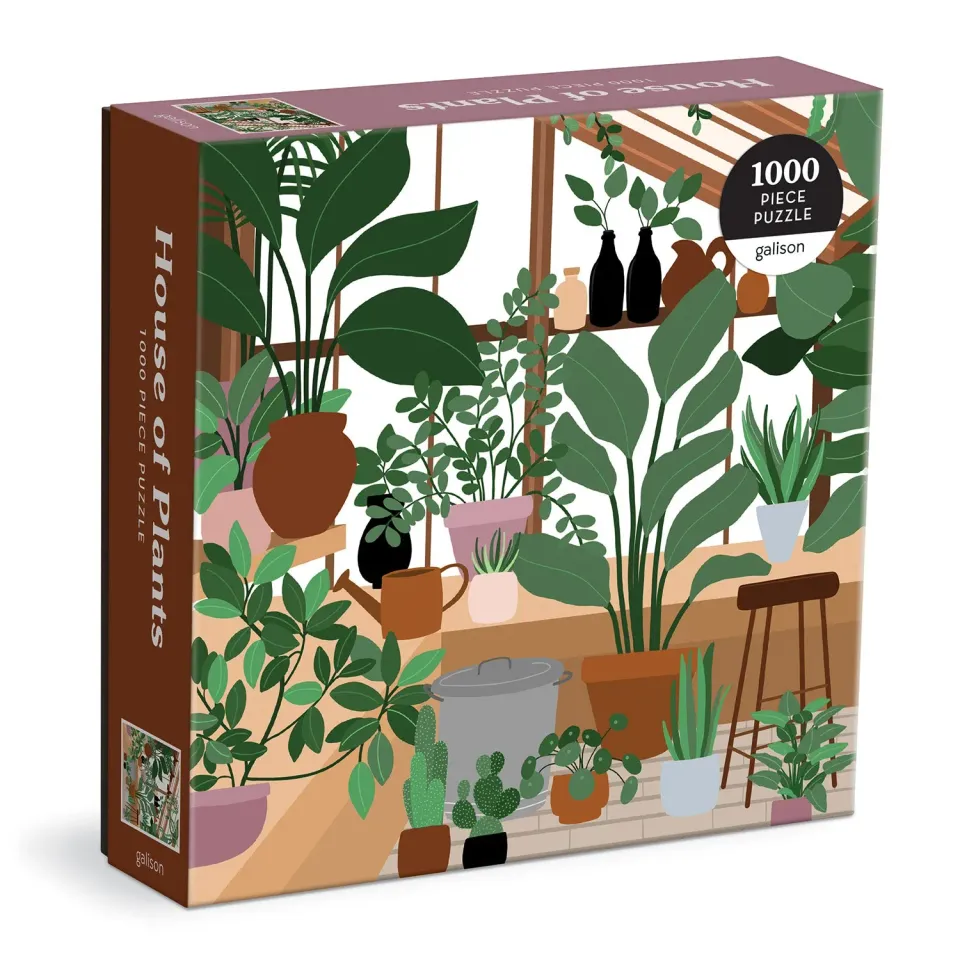 Galison House of Plants puslespil 1000 brikker planter