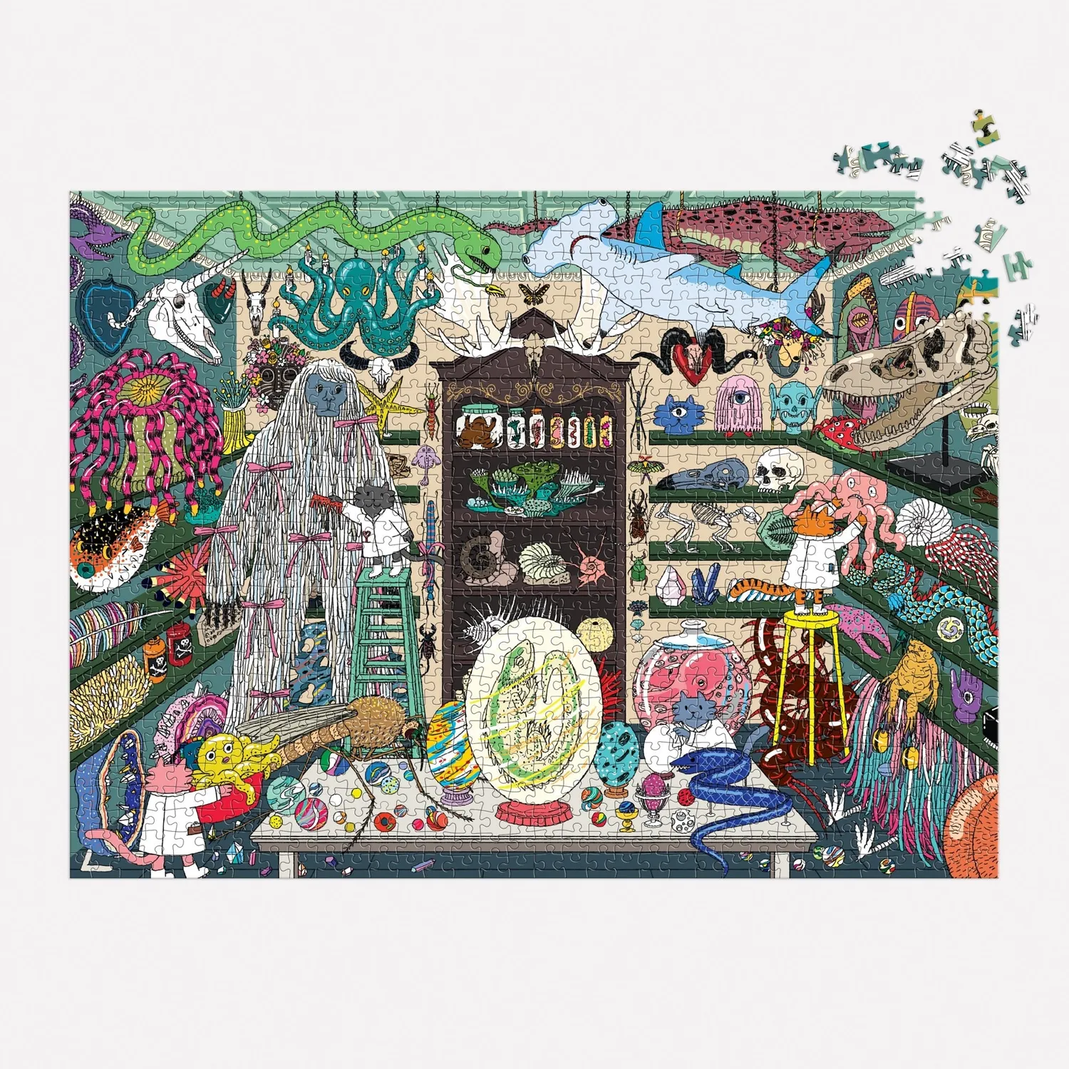 Good Puzzle Co. World of Curiosities puslespil 1000 brikker