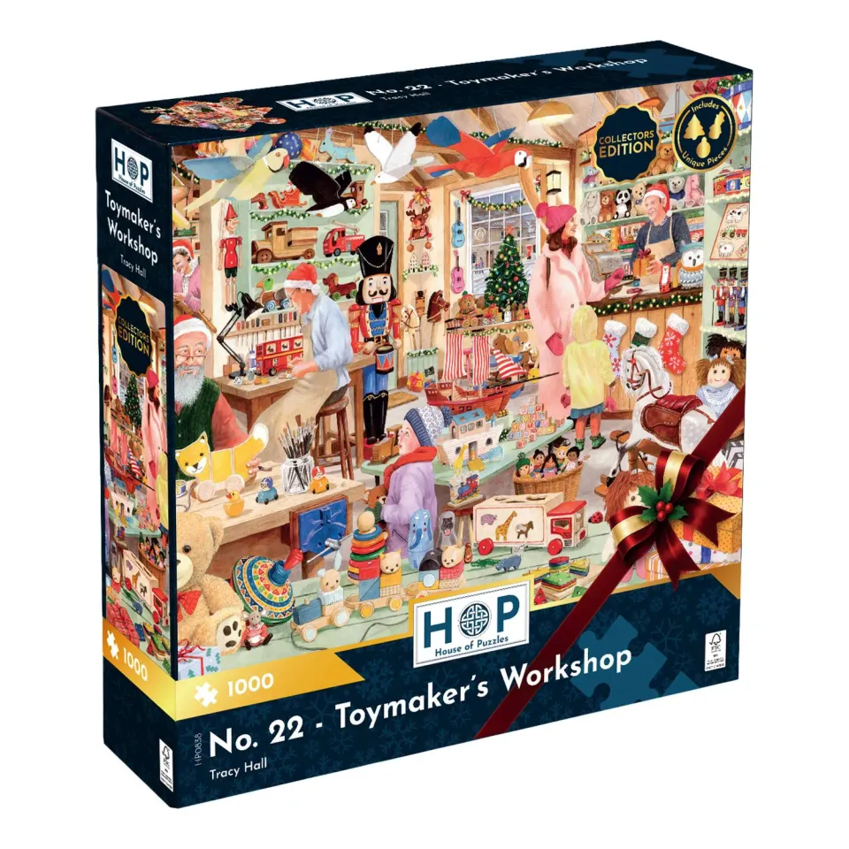House of Puzzles No.22 Toymaker's Workshop 1000 puslespil jul