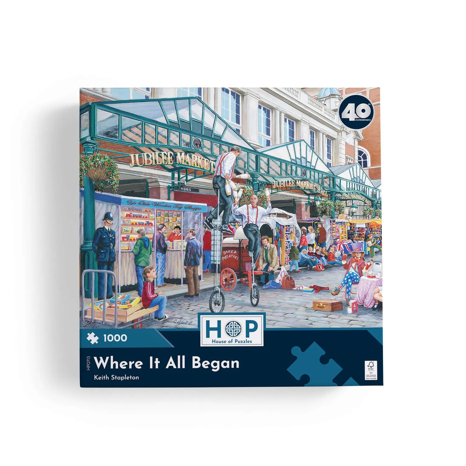 House of Puzzles Where It All Began puslespil 1000 brikker