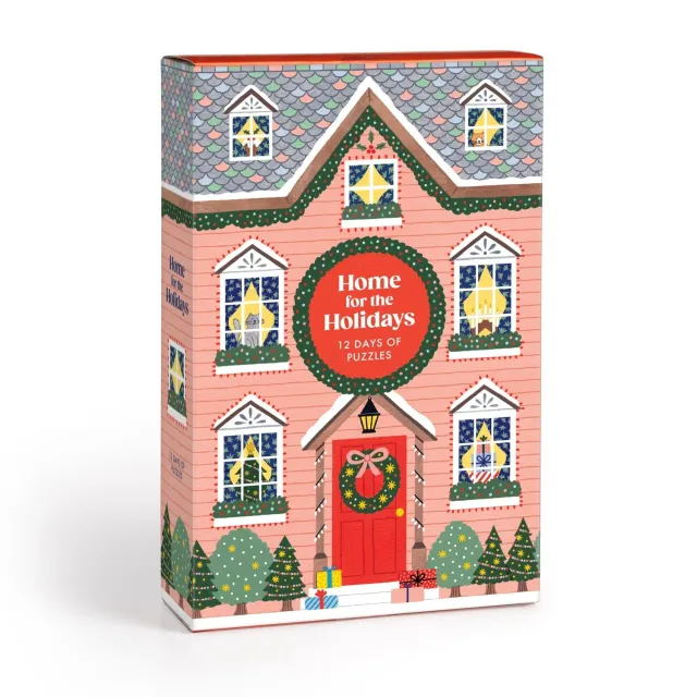Galison Home for the Holidays adventspuslespil 500 brikker
