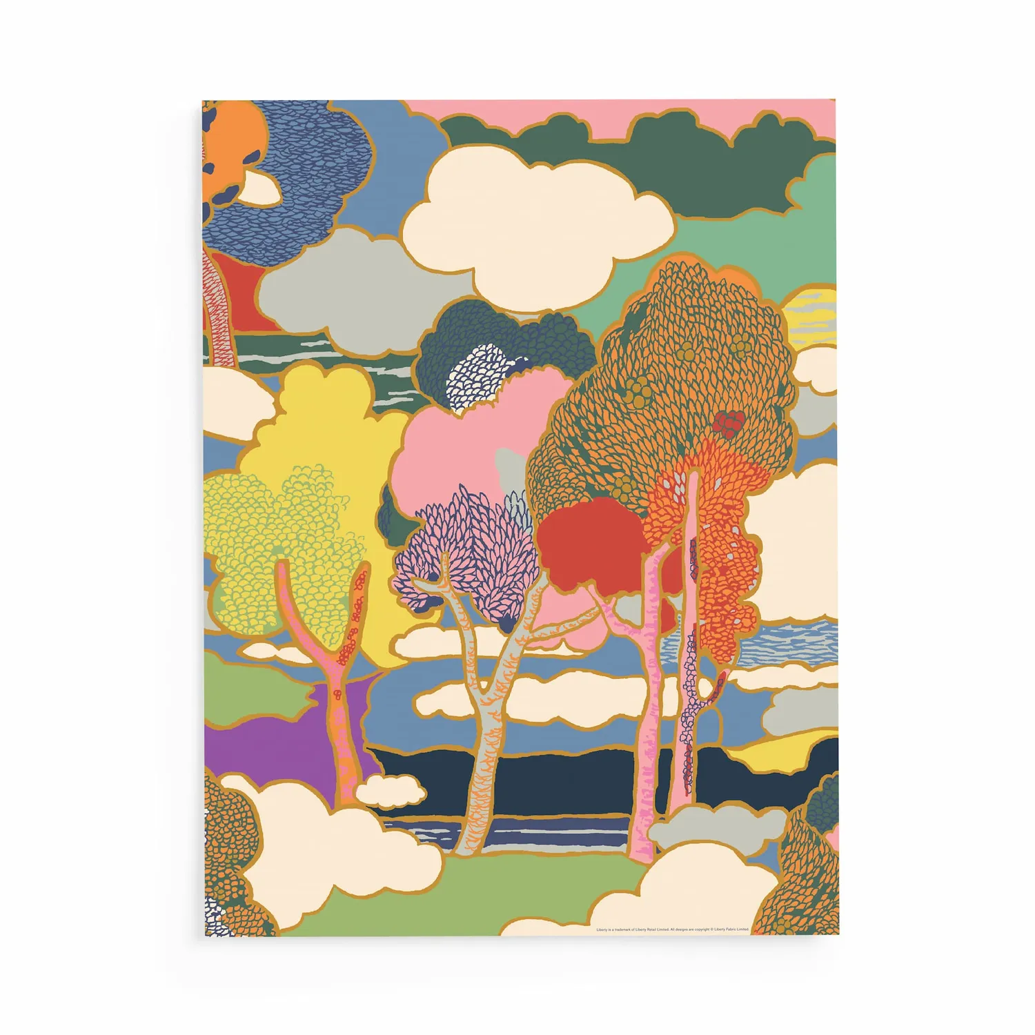 Good Puzzle Co. Liberty Prospect Road puslespil 500 brikker blomstret