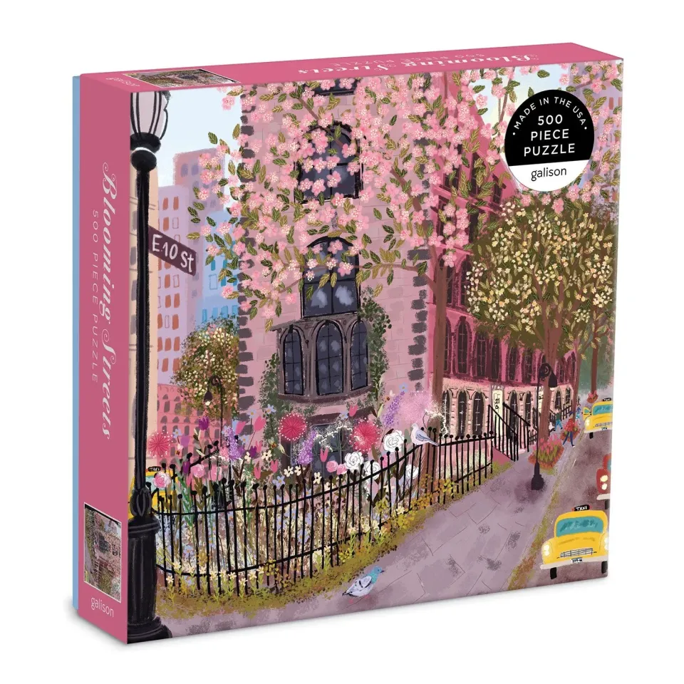 Good Puzzle Co. Laforme Blooming Streets puslespil 500 brikker