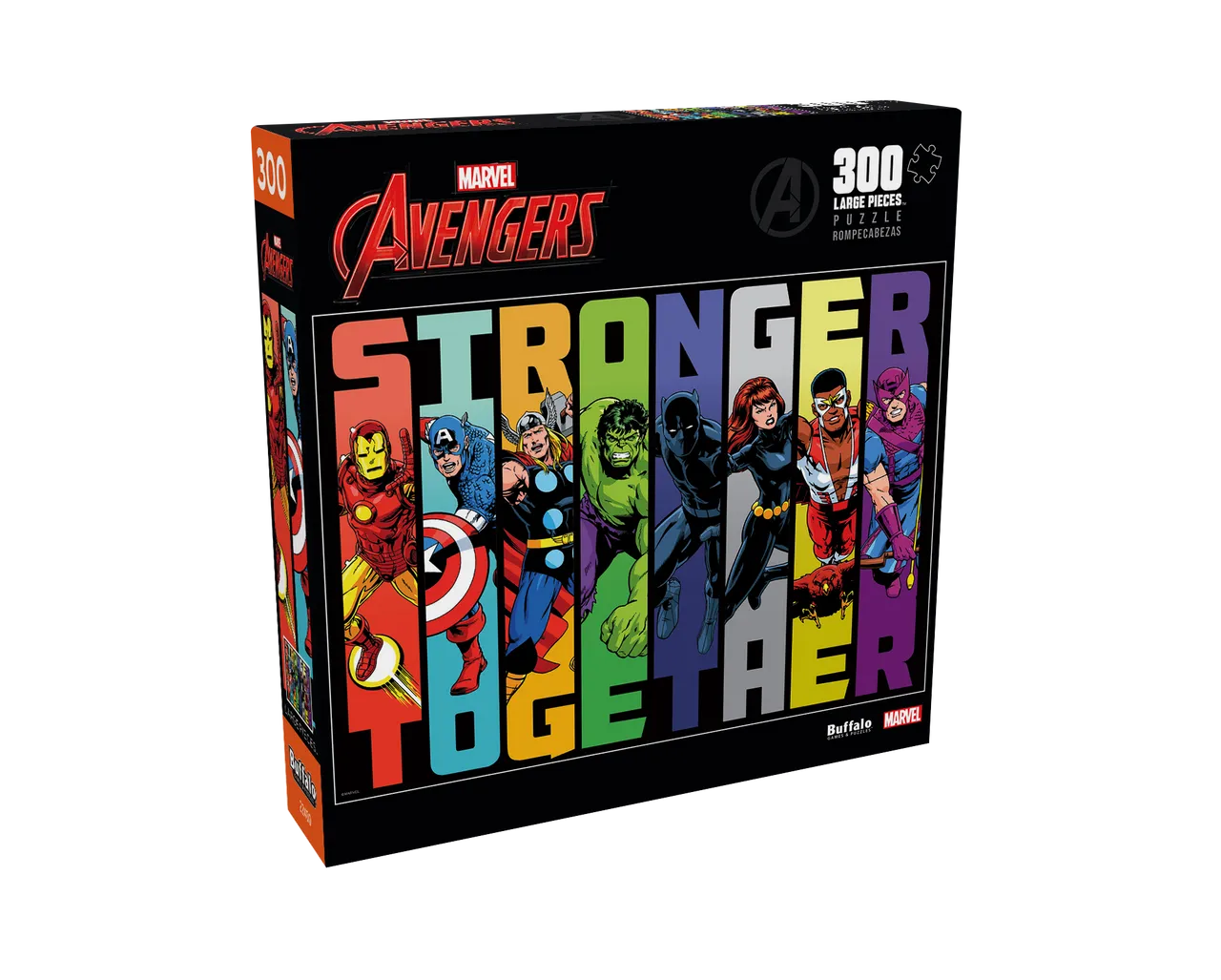 Buffalo Games Marvel Stronger Together puslespil 300 brikker large