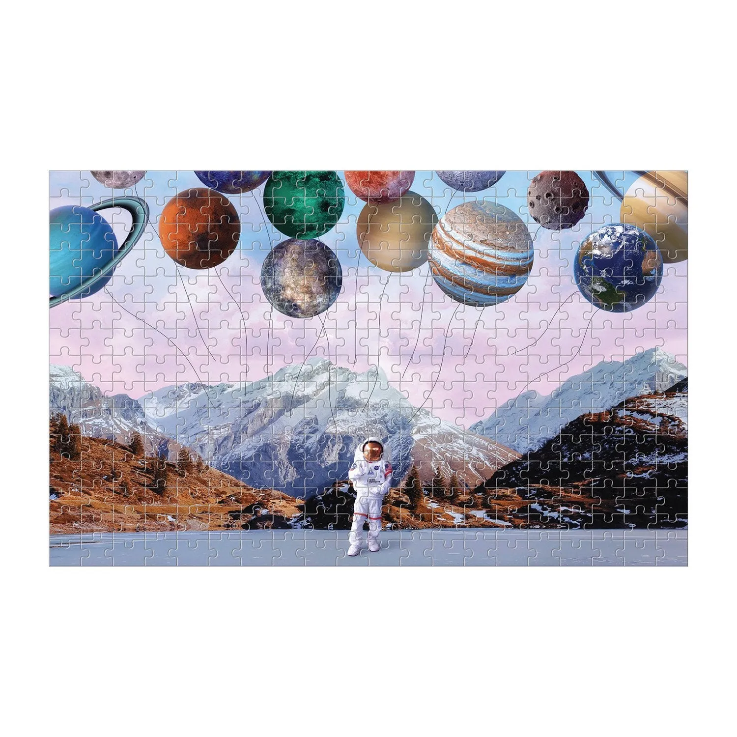 Galison Space Bound Karen Cantu 300 puslespil lenticular