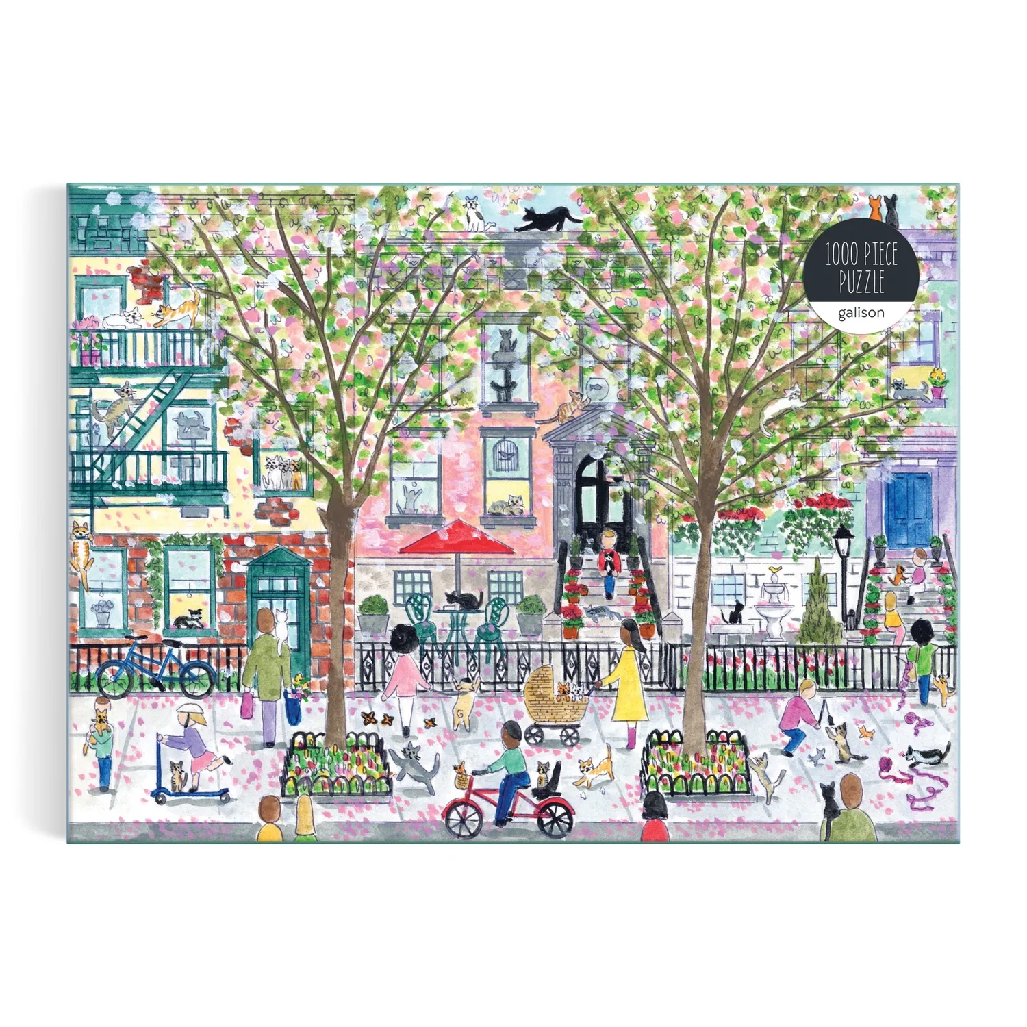 Good Puzzle Storrings Cats in the City puslespil 1000 katte
