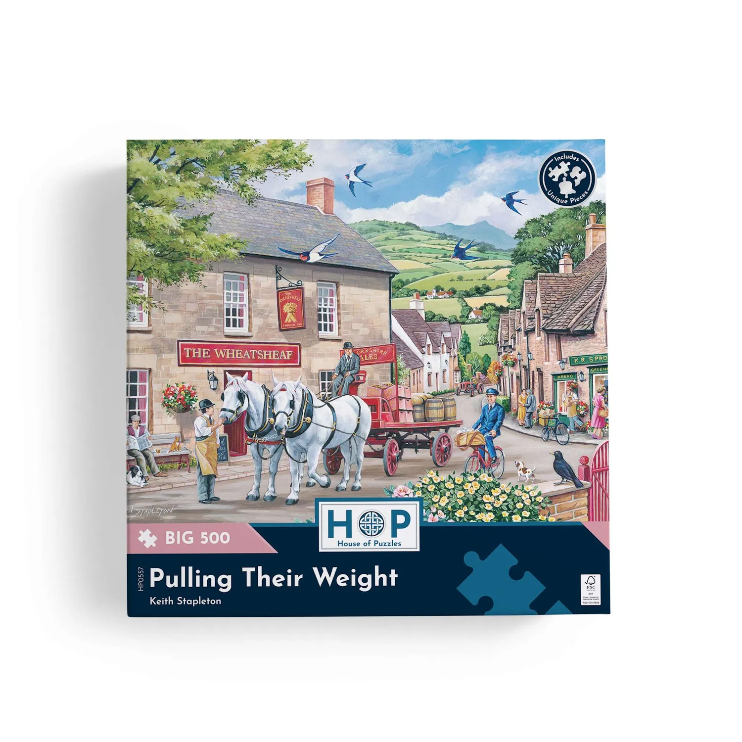 House of Puzzles Pulling Their Weight BIG puslespil 500